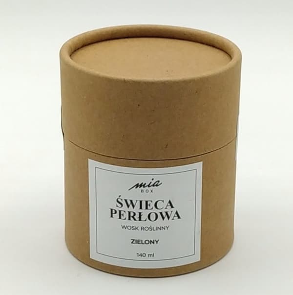Perlelys 140 ml vegetabilsk voks, grøn