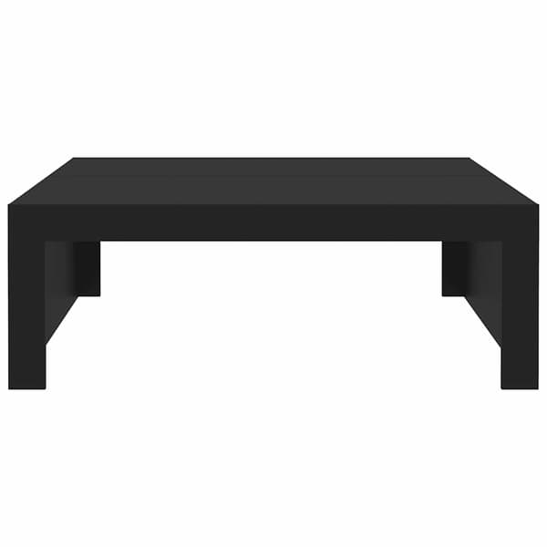 vidaXL sofabord, sort, 100x100x35 cm, træbaseret materiale