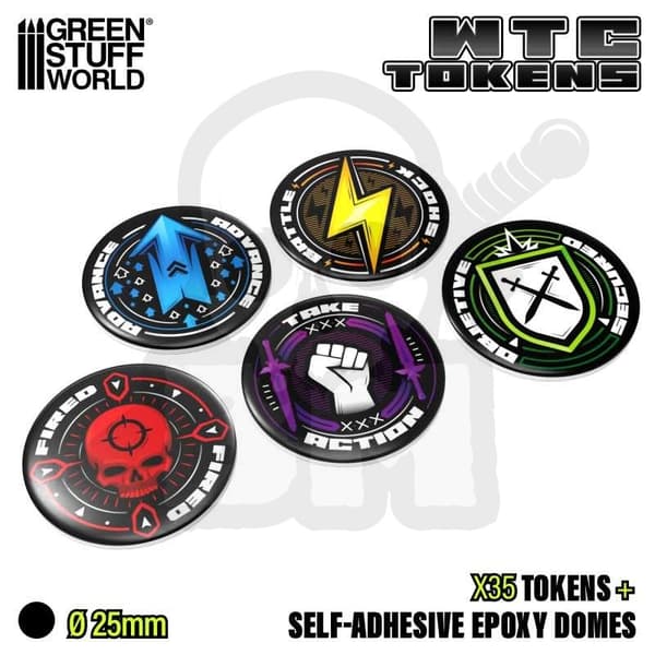 GSTU537252 WTC-tokenit epoksihartsitarroilla x35