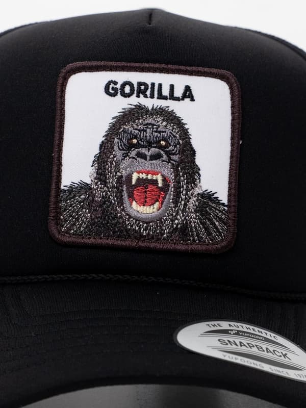 MyStars Gorilla Uni -musta kuorma-autolippis