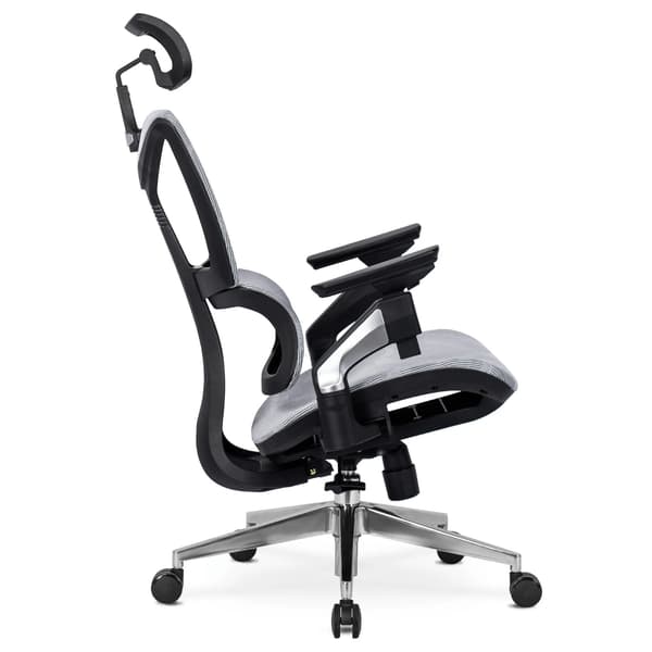 MARTIN Ergonomisk snurrstol, modern grå