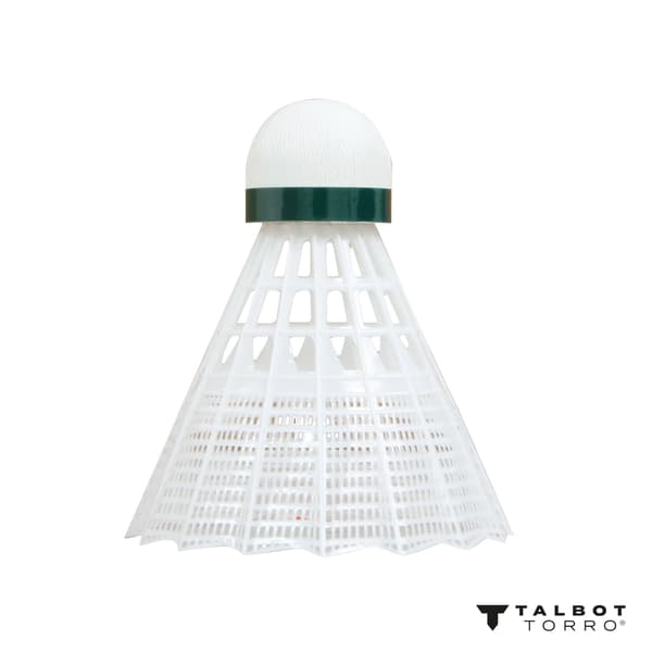 TALBOT TORRO Tech 450 Långsamma Badmintonbollar 6 st - Vita