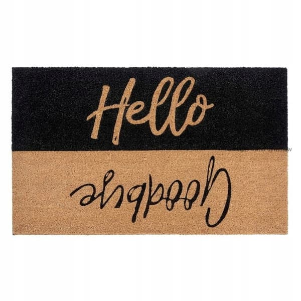 [pakb] Dörrmatta i kokosfiber 45x75cm D6866HELLOGOODBEYE