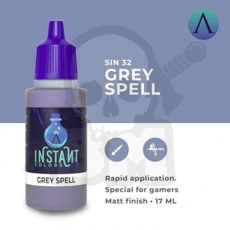 SIN-32 Skala Farve Øjeblikkelig Grå Spell