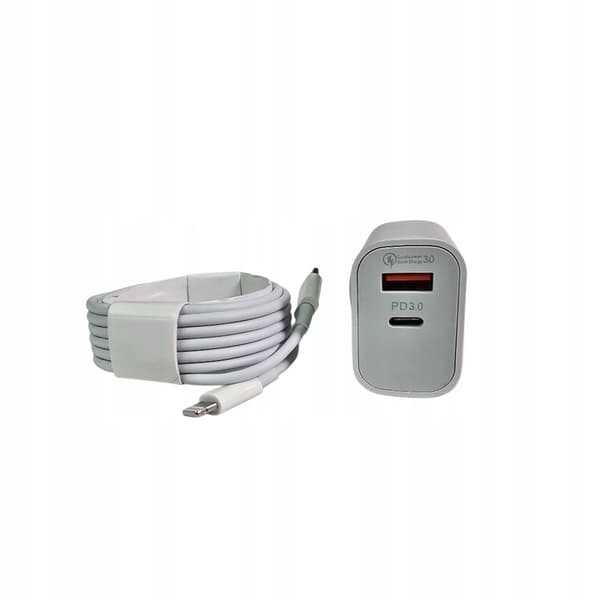 USB-laddare för Apple + 1,8m kabel