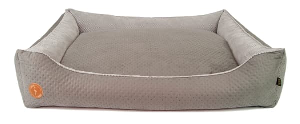 CEZAR soffa, grå, quiltad, S - 70 cm x 60 cm