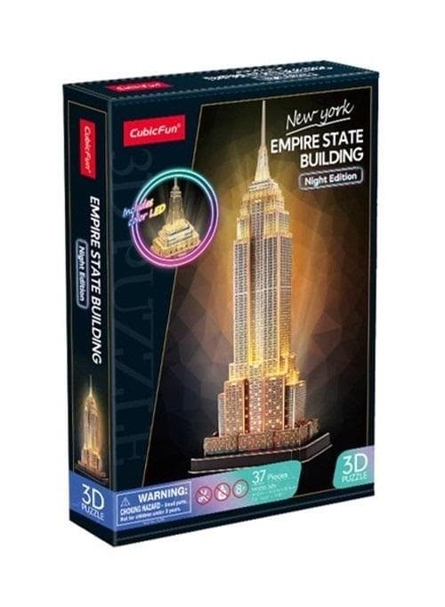 Empire State Building 3D-puslespil (natversion)