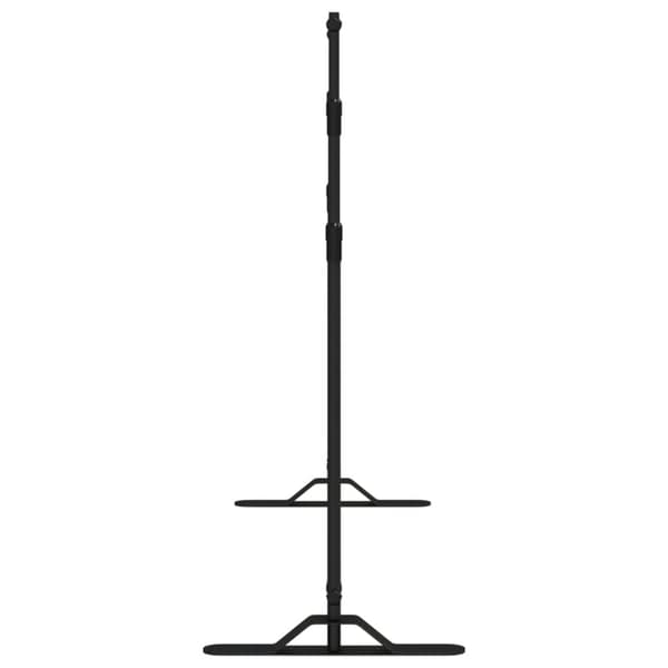 vidaXL baggrundsstativer, 2 stk., sort, 305x243 cm, stål