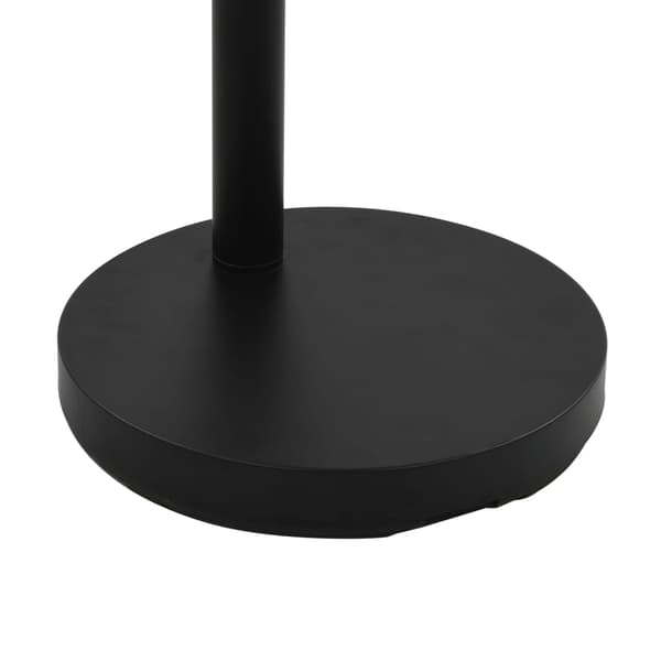 vidaXL gulvlampe, 200 cm, 5 x E14, sort og guld