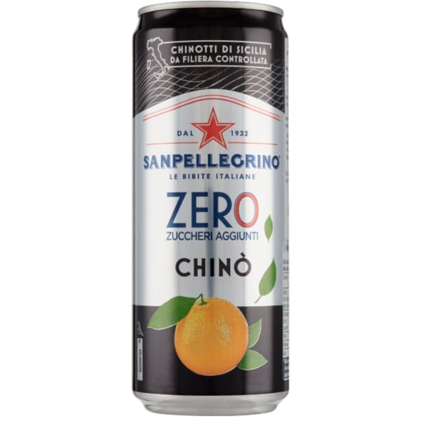 San Pellegrino Chinò Zero läsk 330ml