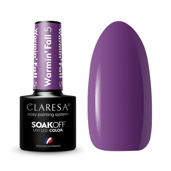 Claresa Warmin' Fall 5 Hybrid Nagellack 5g