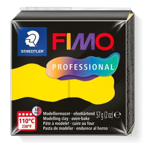 Fimo polymer ler 57g gylden