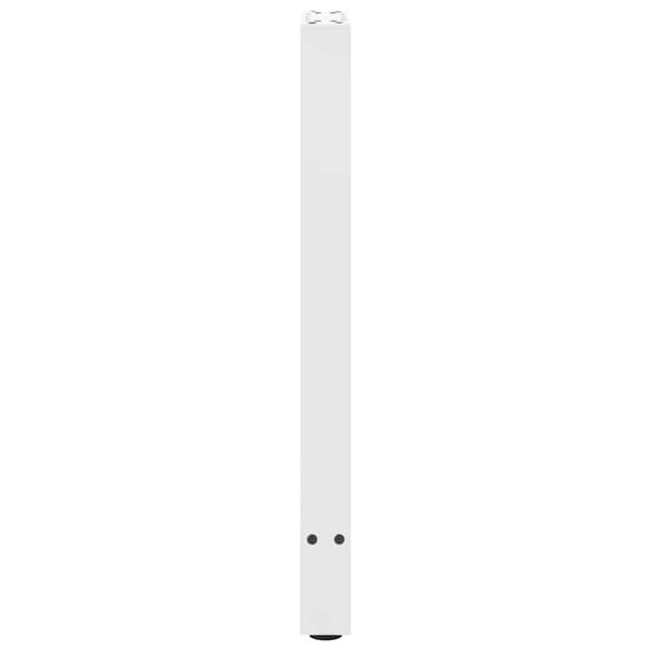 vidaXL sofabordsben hvide 2 stk. 28 x (72-73) cm stål