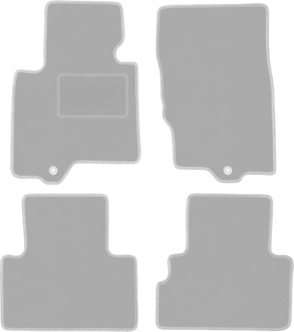 Grå bilmåtter til: Infiniti FX II SUV (2008-2017)
