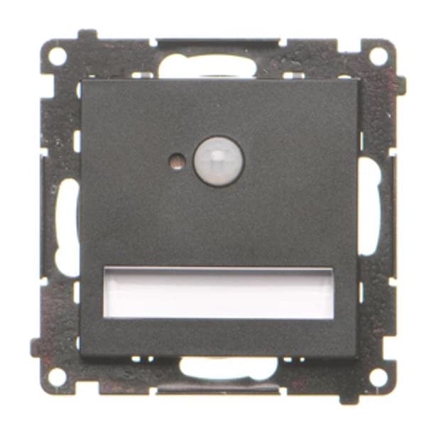 Simon 55 LED-trappbelysning med rörelsesensor 1,2 W neutral mattsvart