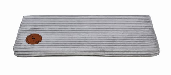 CLEO vindueskarm, grå striber, 100 x 20 x 3 cm