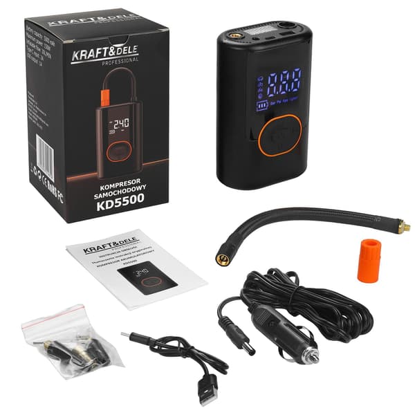5000mAh batterikompressor KD5500