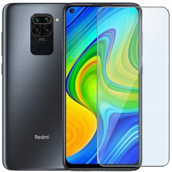 2x Hærdet glas til Xiaomi Redmi Note 9 / Note 9 5G glas 9H | 2-pak