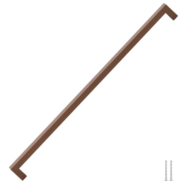 vidaXL skabsgreb, 5 stk., bronze, 480 mm, rustfrit stål