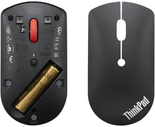 Lenovo ThinkPad Bluetooth Silent Mouse Langaton Musta (4Y50X88823)