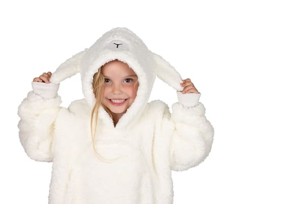 Oversized tæppe sweatshirt til børn Sheep Cozy Noxxiez CH330