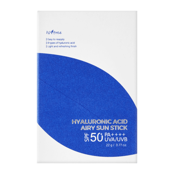 Isntree Hyaluronsyre Luftig Solcreme Stick SPF50+ - 22 g