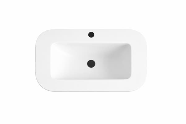 LUXOR HVID MØBELVASK 90X50 CM QUARTZ