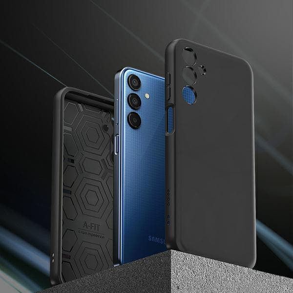 Araree A Fit-etui til Galaxy M15 5G, sort