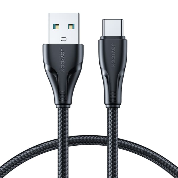Surpass Series USB - USB-C snabbladdningskabel 3A 1,2m svart