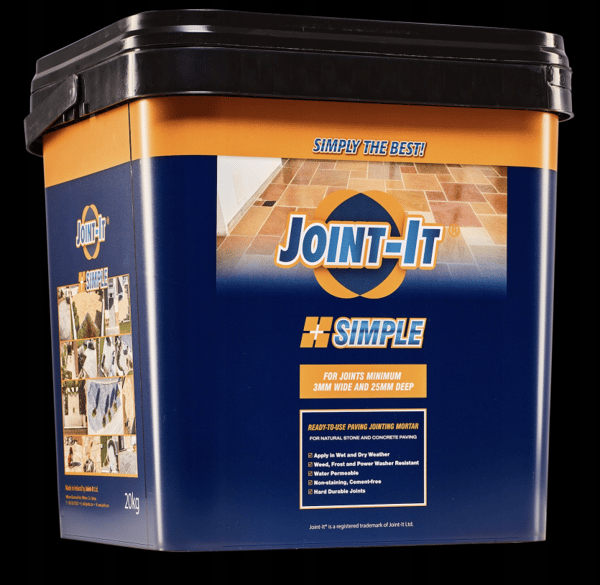 Joint-It Simple 20 kg harpiksfugemasse - sort