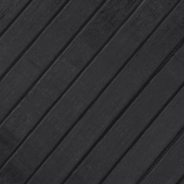 vidaXL Suorakulmainen matto, harmaa, 60x100 cm, bambu
