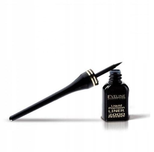 Eveline Liquid Precision 2000% vedenpitävä silmänrajauskynä musta