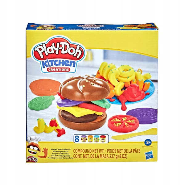 PLAY-DOH-BURGERI RANSIKALAISILLA E5472 HASBRO