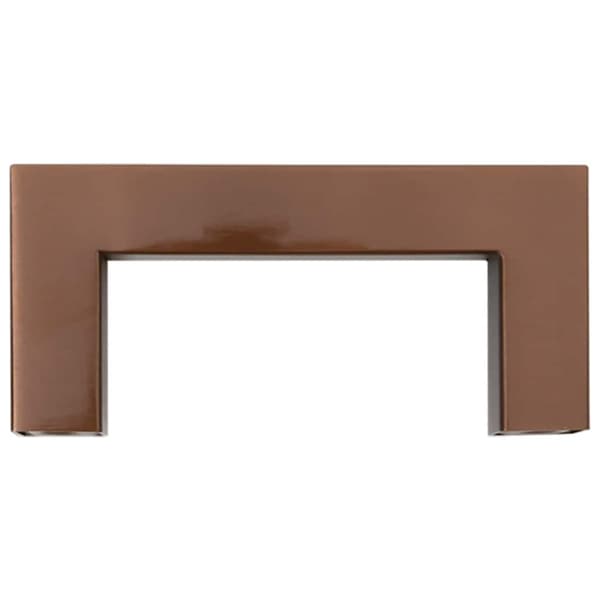 vidaXL skabsgreb 10 stk. bronze 64 mm rustfrit stål