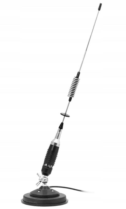 Delta 862 magnetisk CB-antenne 76 cm magnet 12,5 cm kabel 4 m