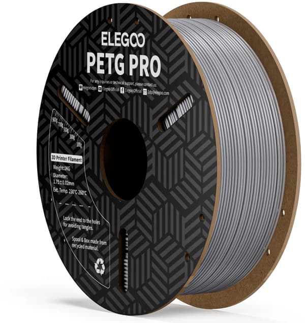 Elegoo PETG Pro Grått filament 1 kg