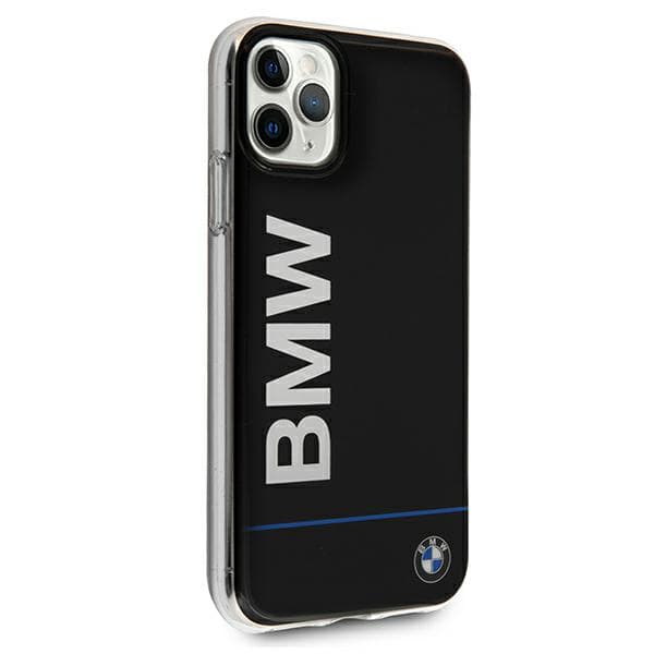 BMW Signature Printed Logo Cover til iPhone 11 Pro Max, Sort