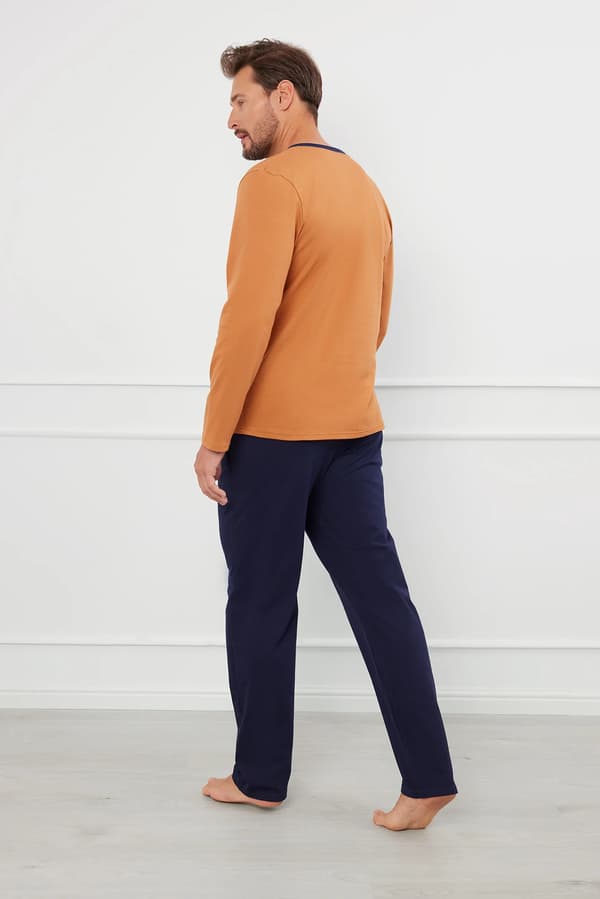 Juliusz herrpyjamas långärmad, långbyxor M