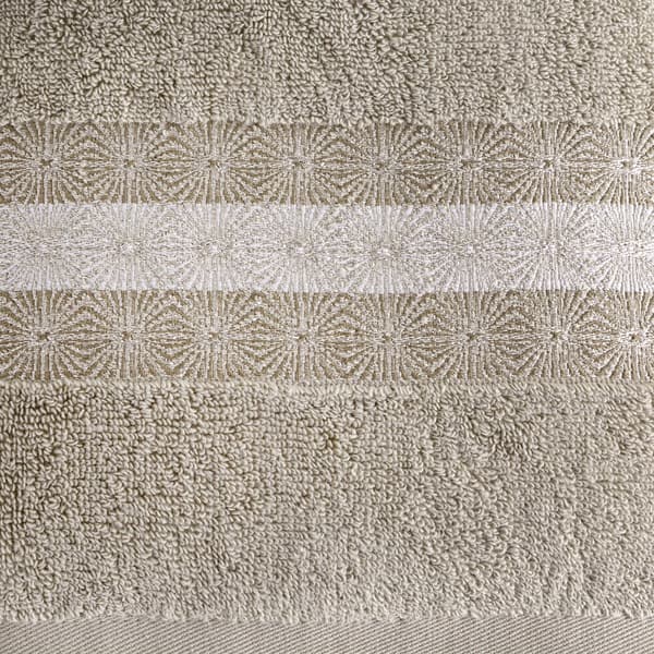 MALIKA badehåndklæde 70x140 cm beige