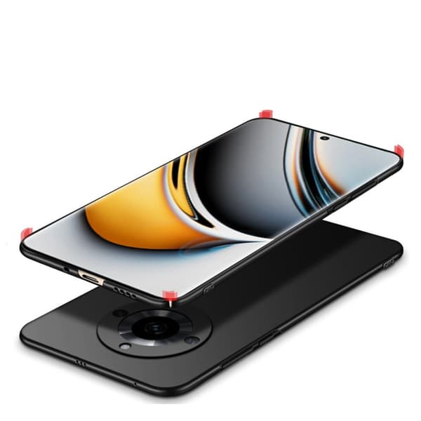 MOFI-cover til Realme 11 Pro / Pro+ Plus, tyndt, sort