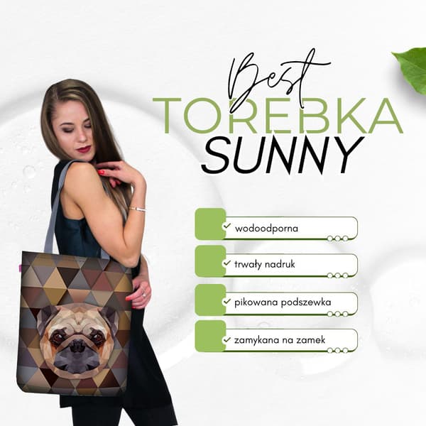 AURINKOINEN kangaskassi - Suosikki