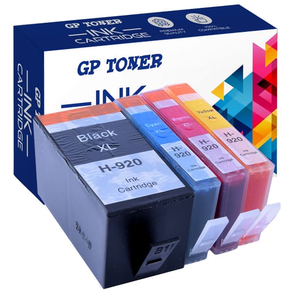4x blæk til HP GP-H920XL CMYK