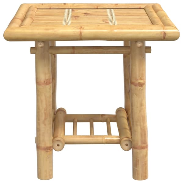 vidaXL Sidobord 45x45x45 cm bambu