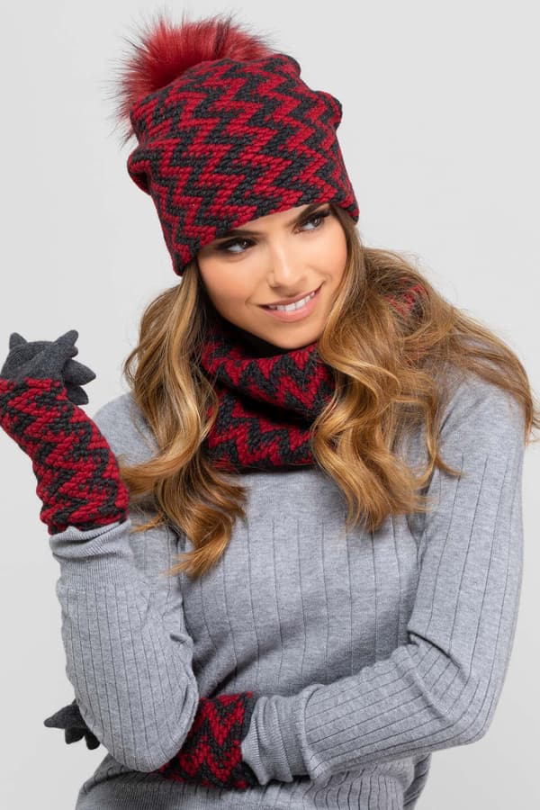 MADISON rød øko pomponhue