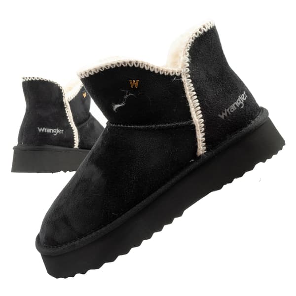 Wrangler Elsa Platform Dame Mellem Sort [20253093.25Y] Størrelse 38