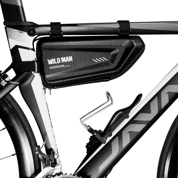 Ramväska, cykelfäste WILDMAN L E4, svart
