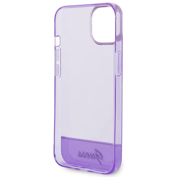 Guess Translucent Fodral till iPhone 14 Plus, Lila