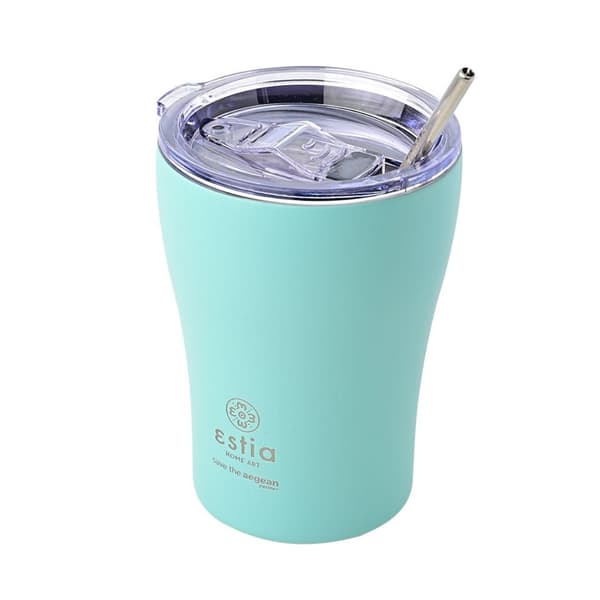Bermudan vihreä 350 ml termosmuki pillillä