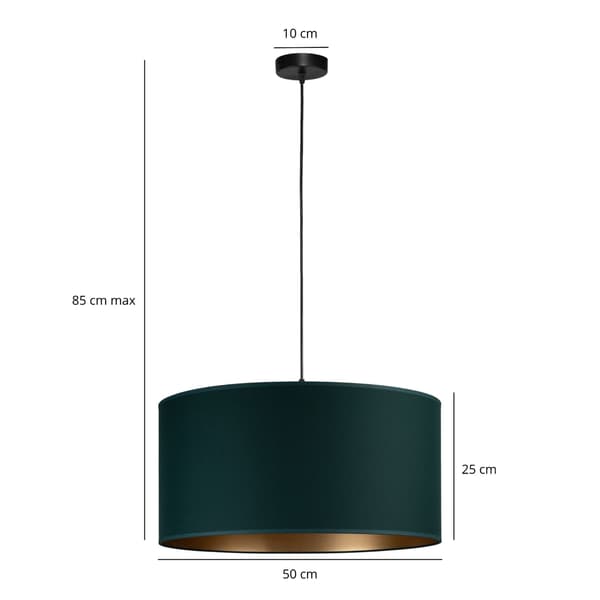 Tornado AL1 lampa grön-guld