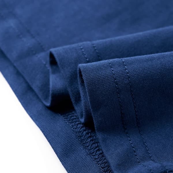 Barn långärmad T-shirt, indigo, 128
